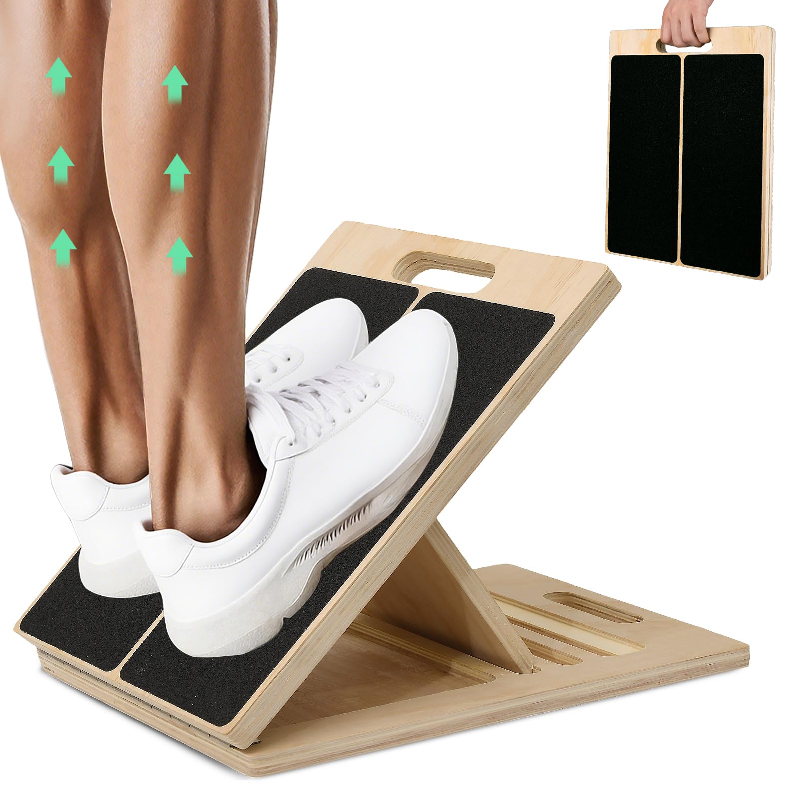 Wobble Board Balance - 2'si 1 Arada Ahşap Denge Tahtası