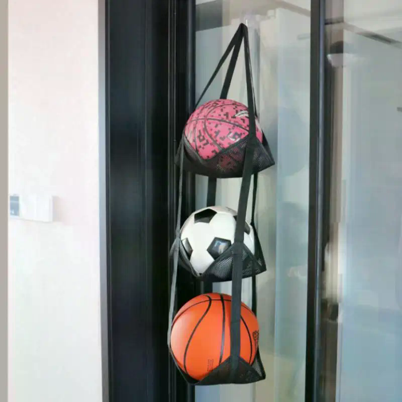 Home Gym And Basketball Court - Basketbol Depolama Duvara Monte Çanta, 3