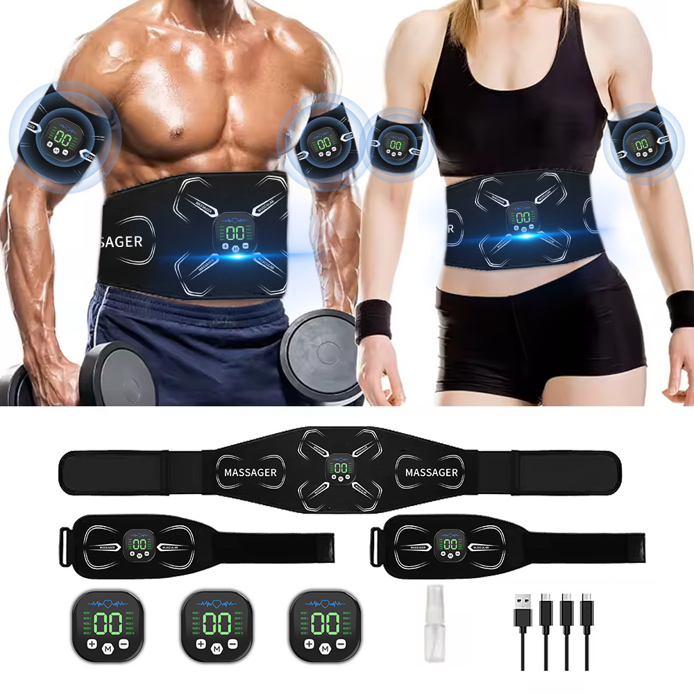 Home Gym Essentials - EMS Kas Stimülatörü Karın Kası Geliştirici