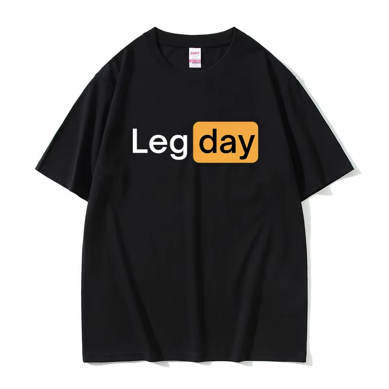 Home Gym Leg Day - Komik Yaratıcılık Tasarım Bacak Günü Fitness