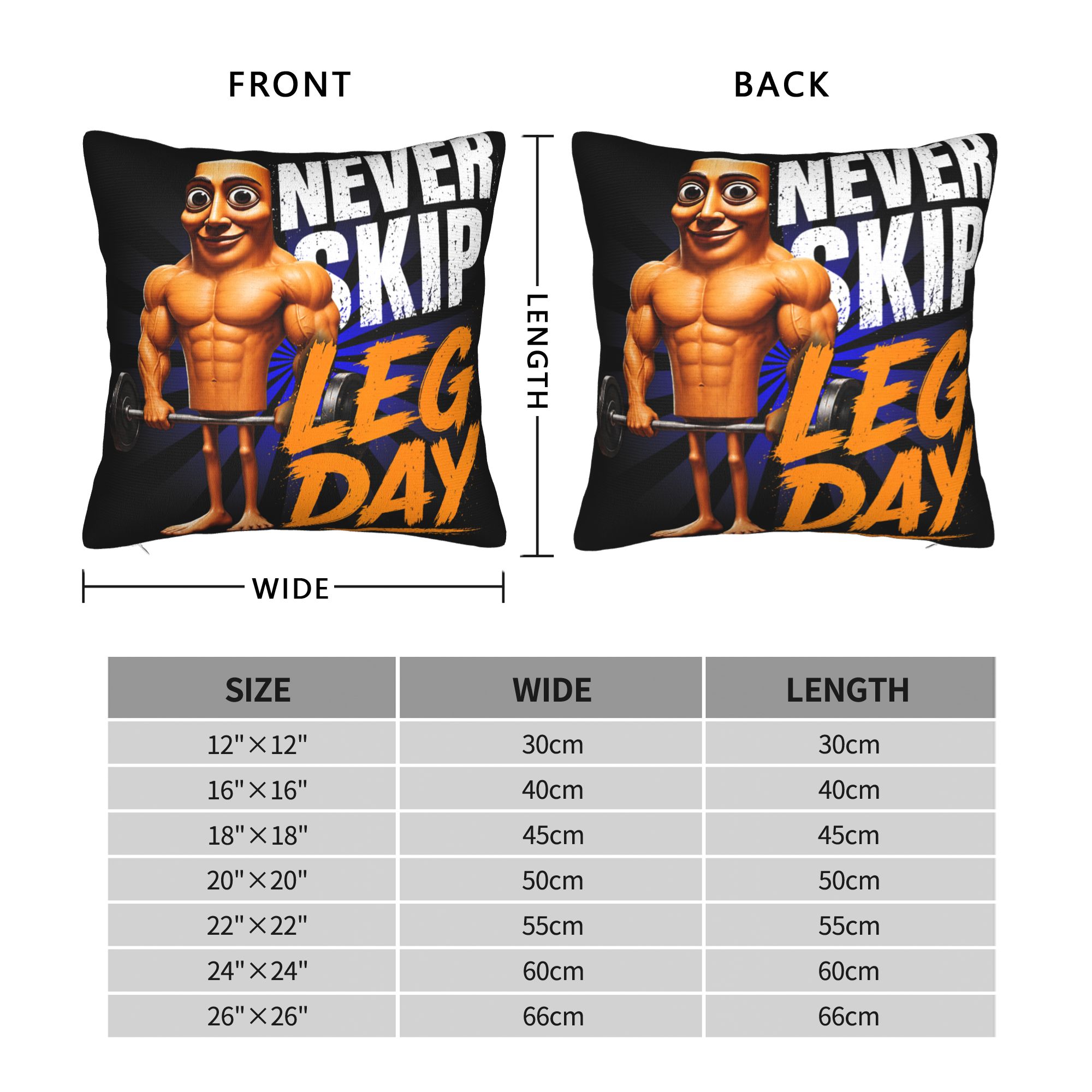Komik Tung Tung Sahur Never Sk - Home Gym Leg Day incelemesi ve fiyatı